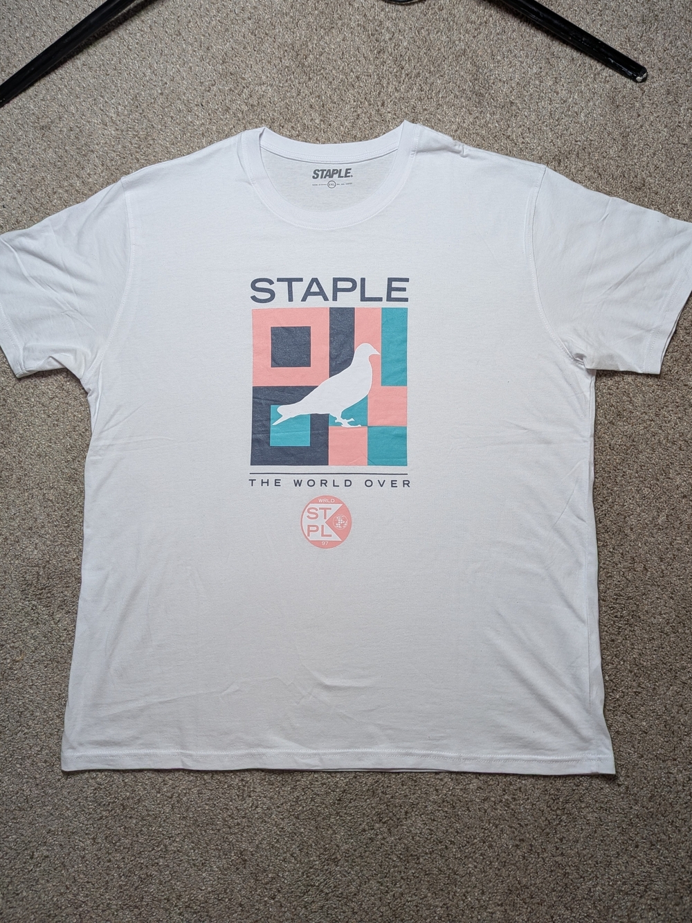 Staple Pigeon The World Over Graphic Tee 2XL